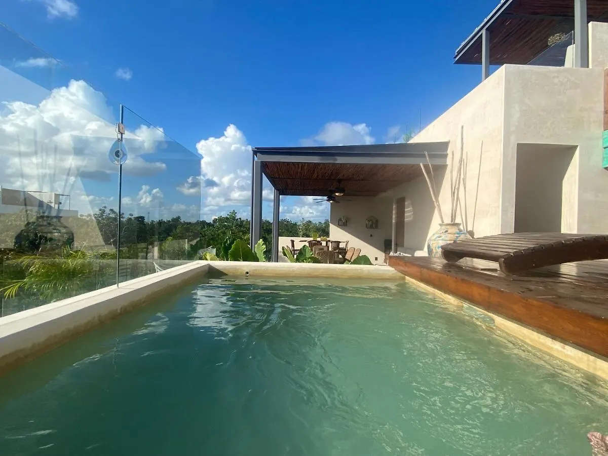 Kataleya Tulum: Jungle Penthouse with Private Pool and Rooftop Oasis Apartment